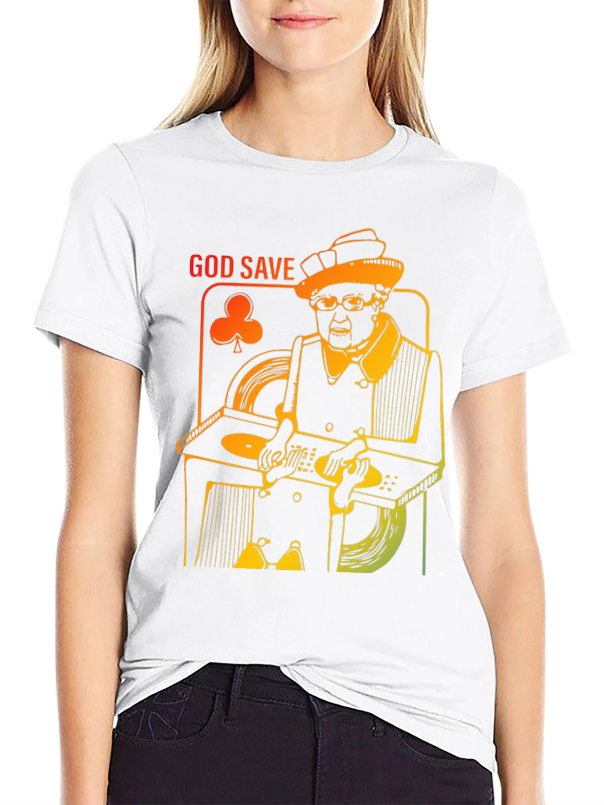 God Save the Queen DJ T-Shirt