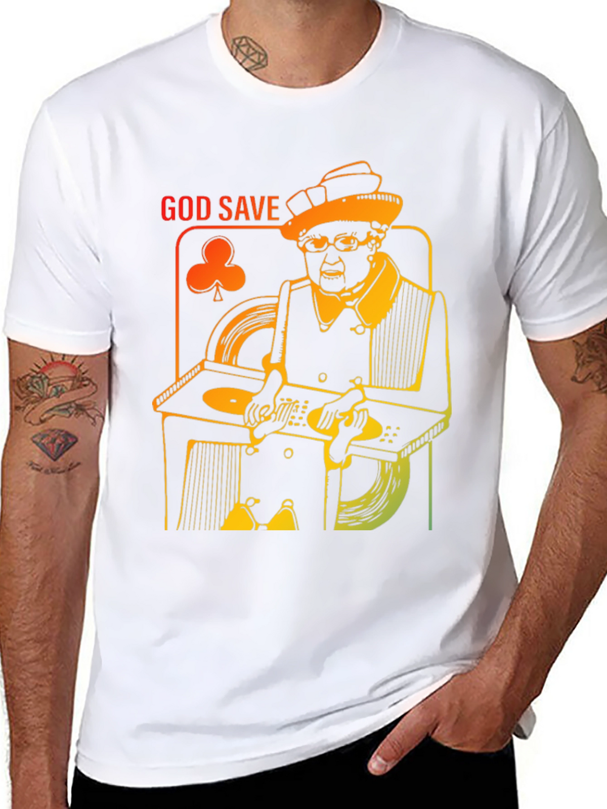God Save the Queen DJ T-Shirt