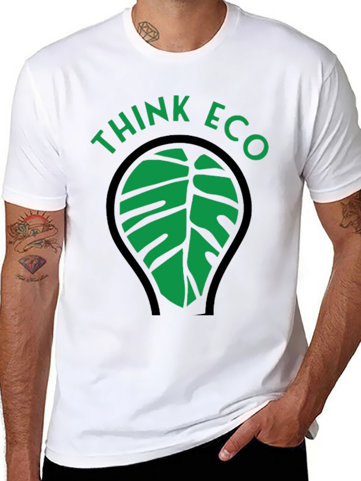 Think Eco Black T-Shirt
