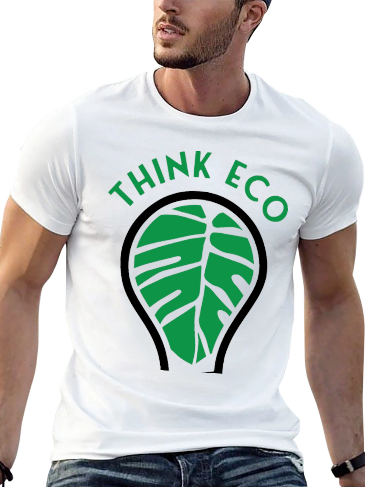 Think Eco Black T-Shirt