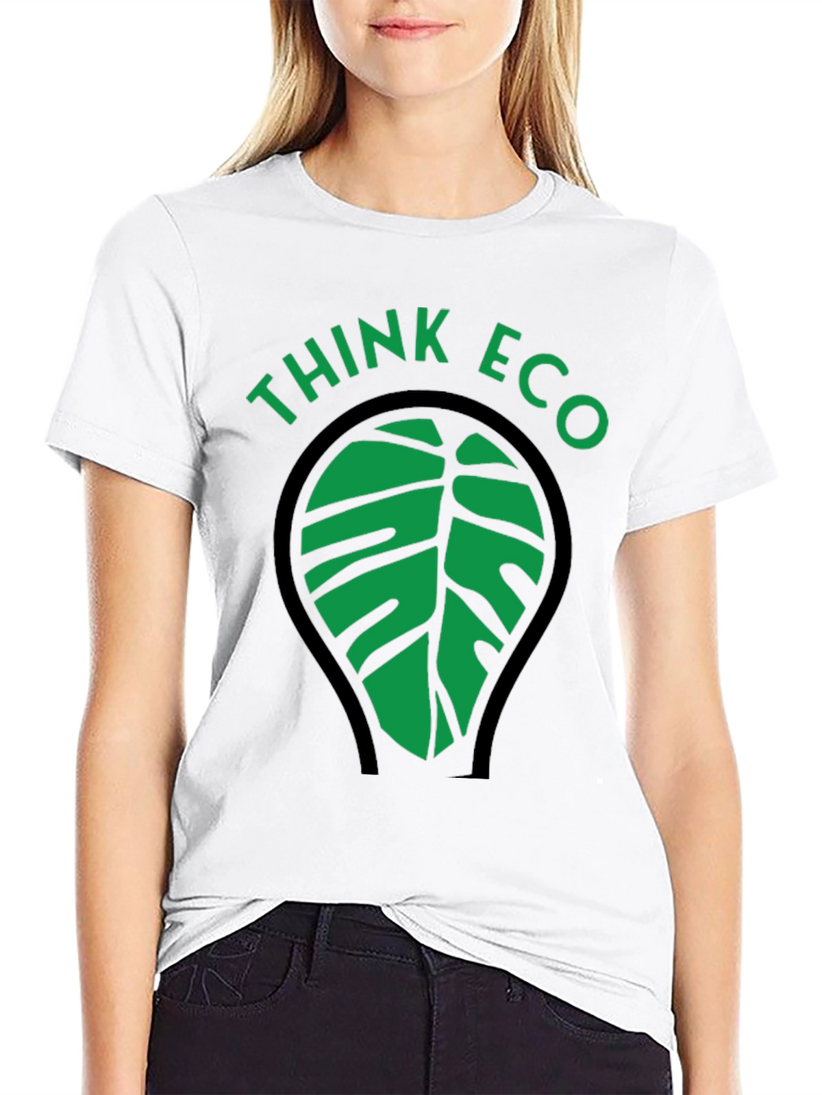 Think Eco Black T-Shirt