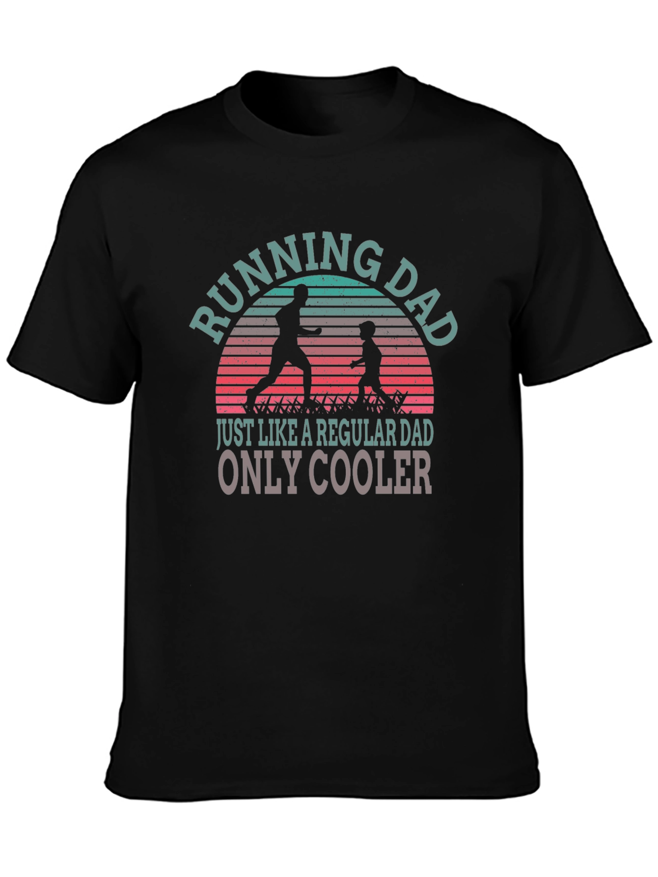 Running Dad T-Shirt - Cool Fathers Day Gift