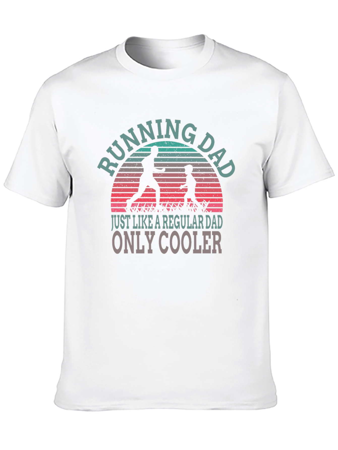 Running Dad T-Shirt - Cool Fathers Day Gift