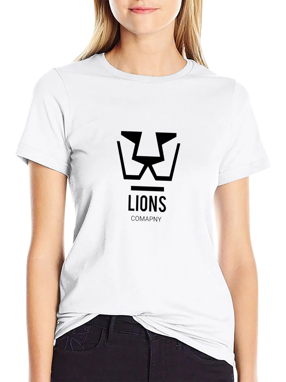 Lions Company Black T-Shirt