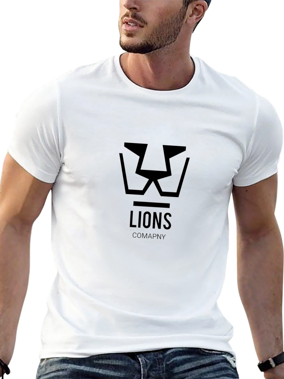 Lions Company Black T-Shirt