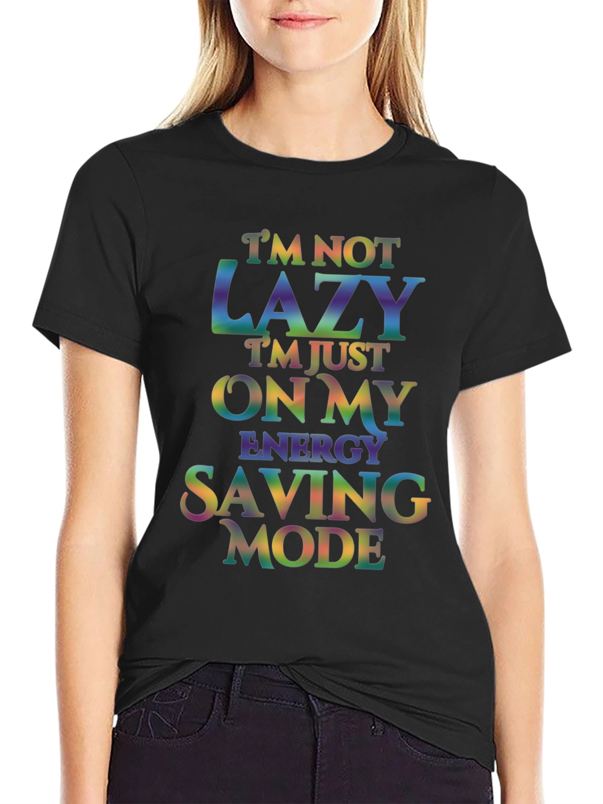 Funny Energy Saving Mode Tee