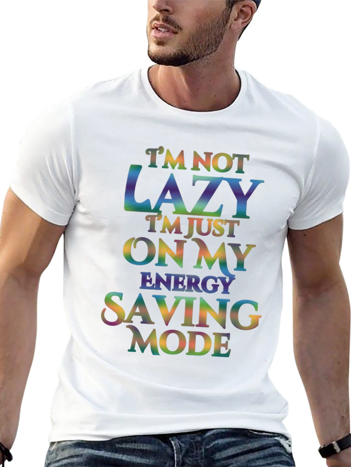Funny Energy Saving Mode Tee