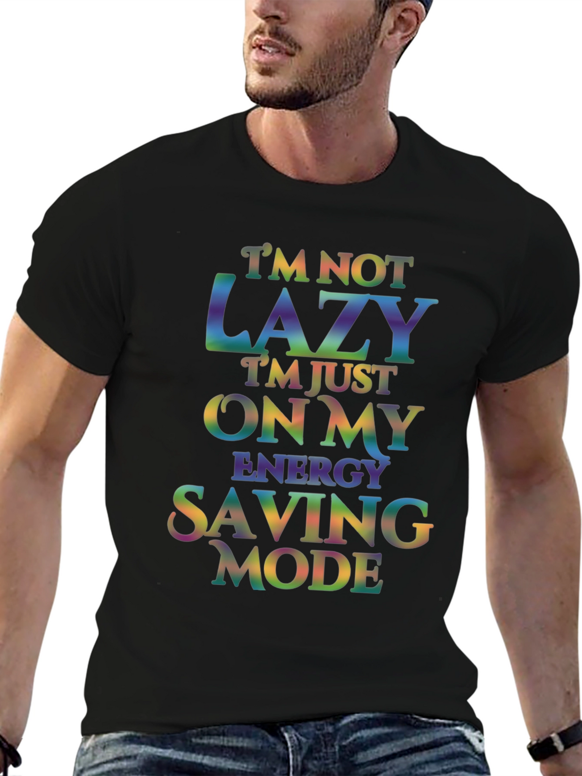 Funny Energy Saving Mode Tee