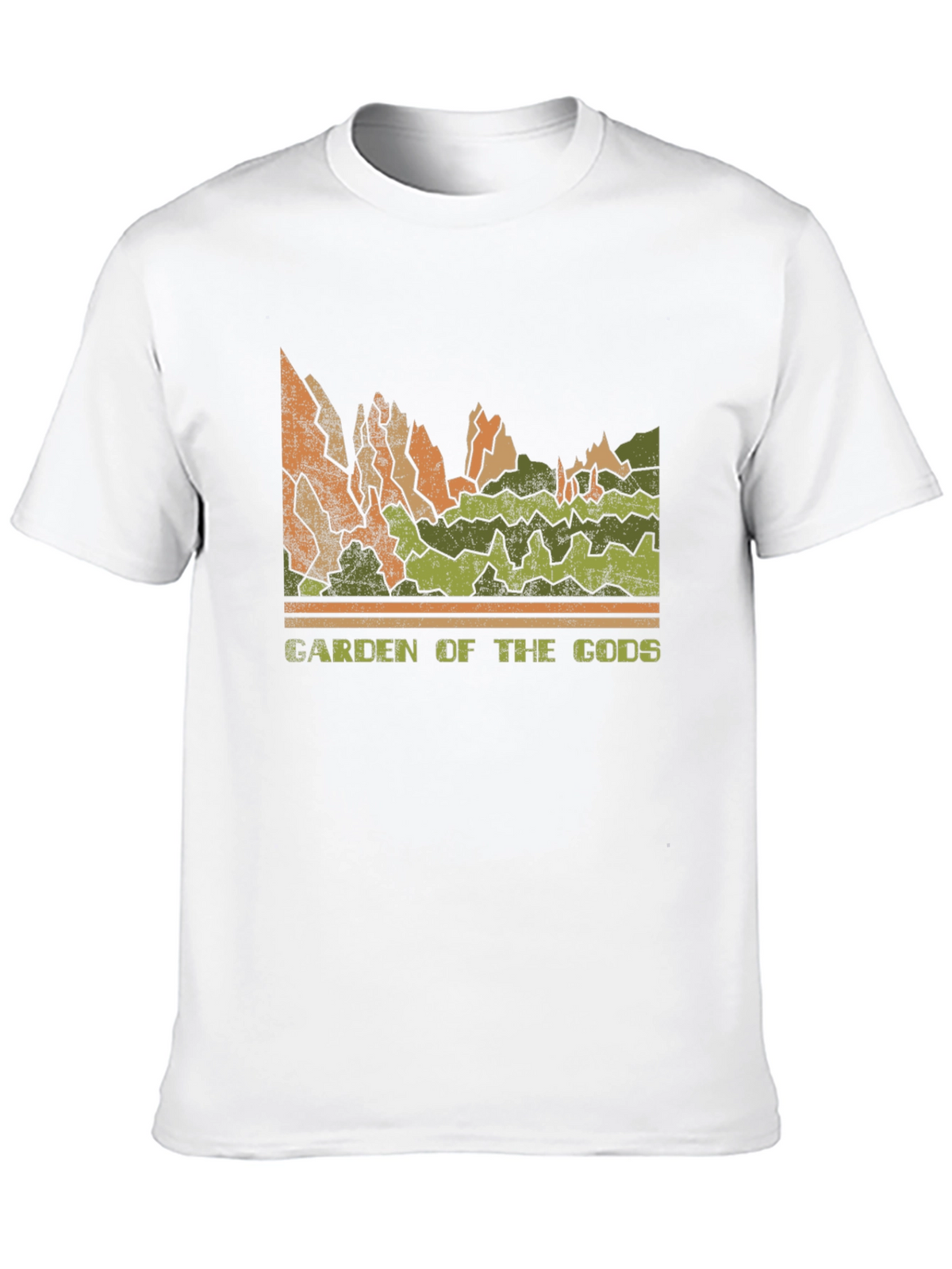 Garden of the Gods Retro Graphic Tee - Black