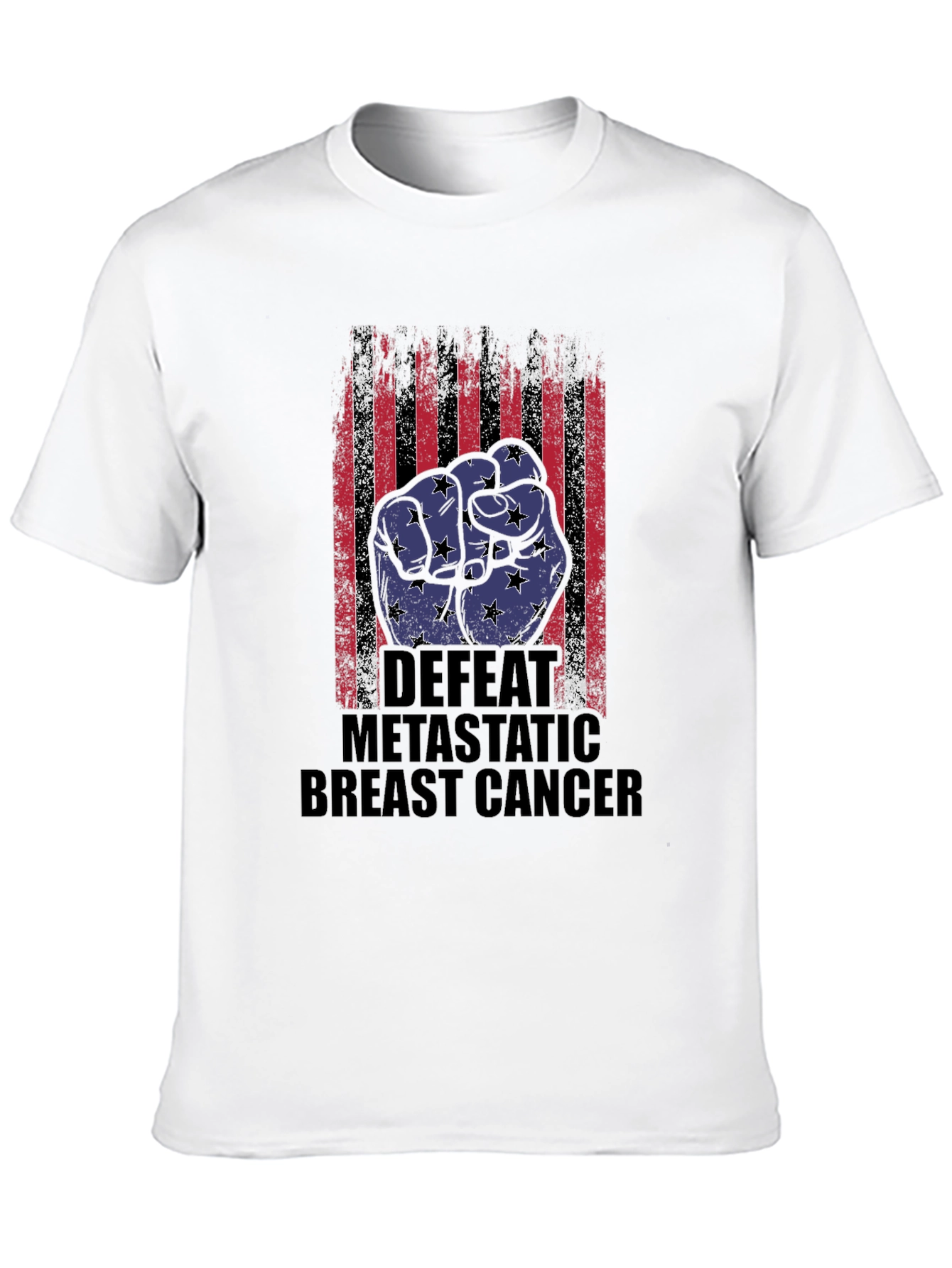 Defeat Metastatic Breast Cancer T-Shirt
