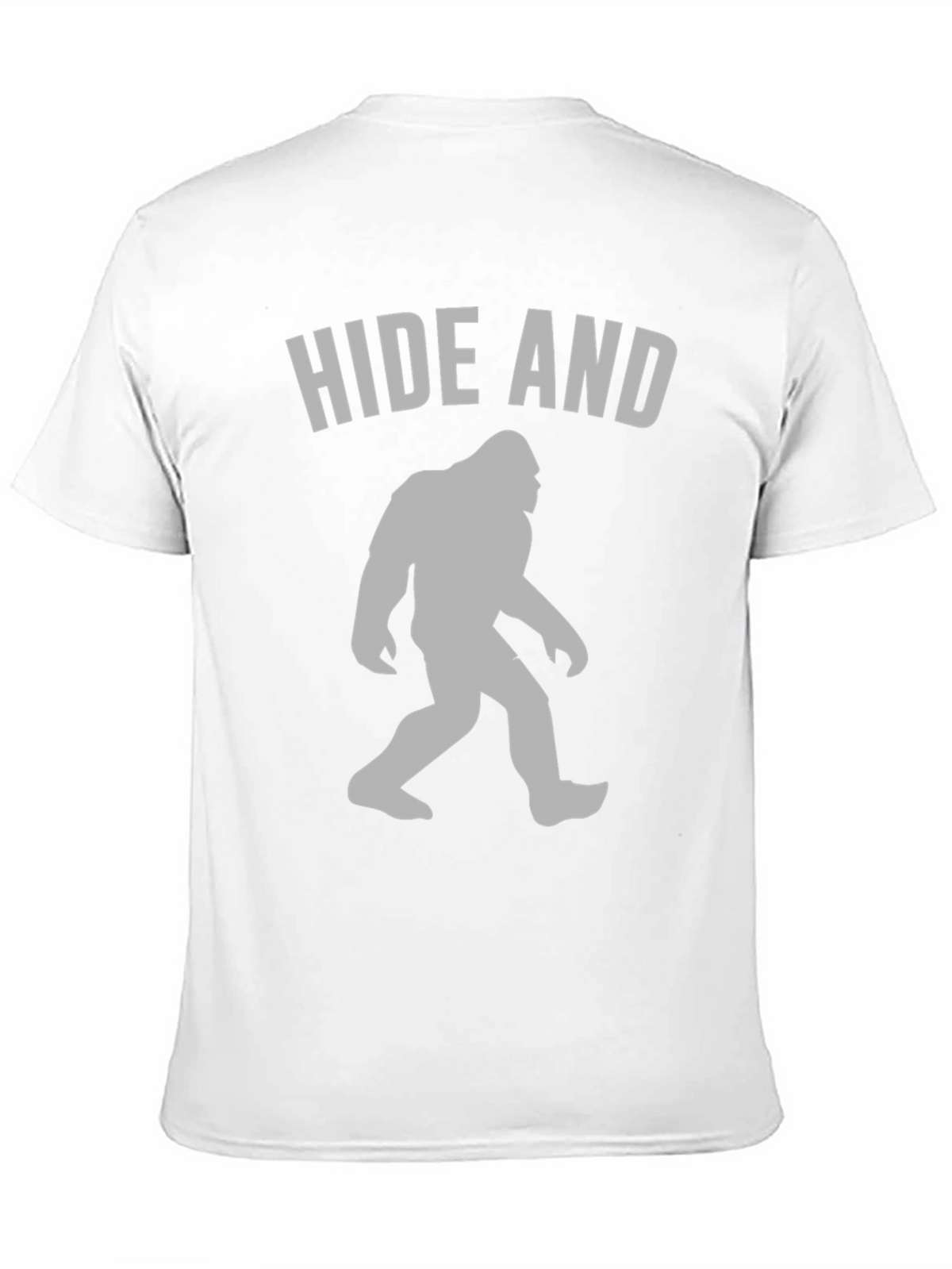 Hide and Seek Bigfoot T-Shirt Funny Sasquatch Tee