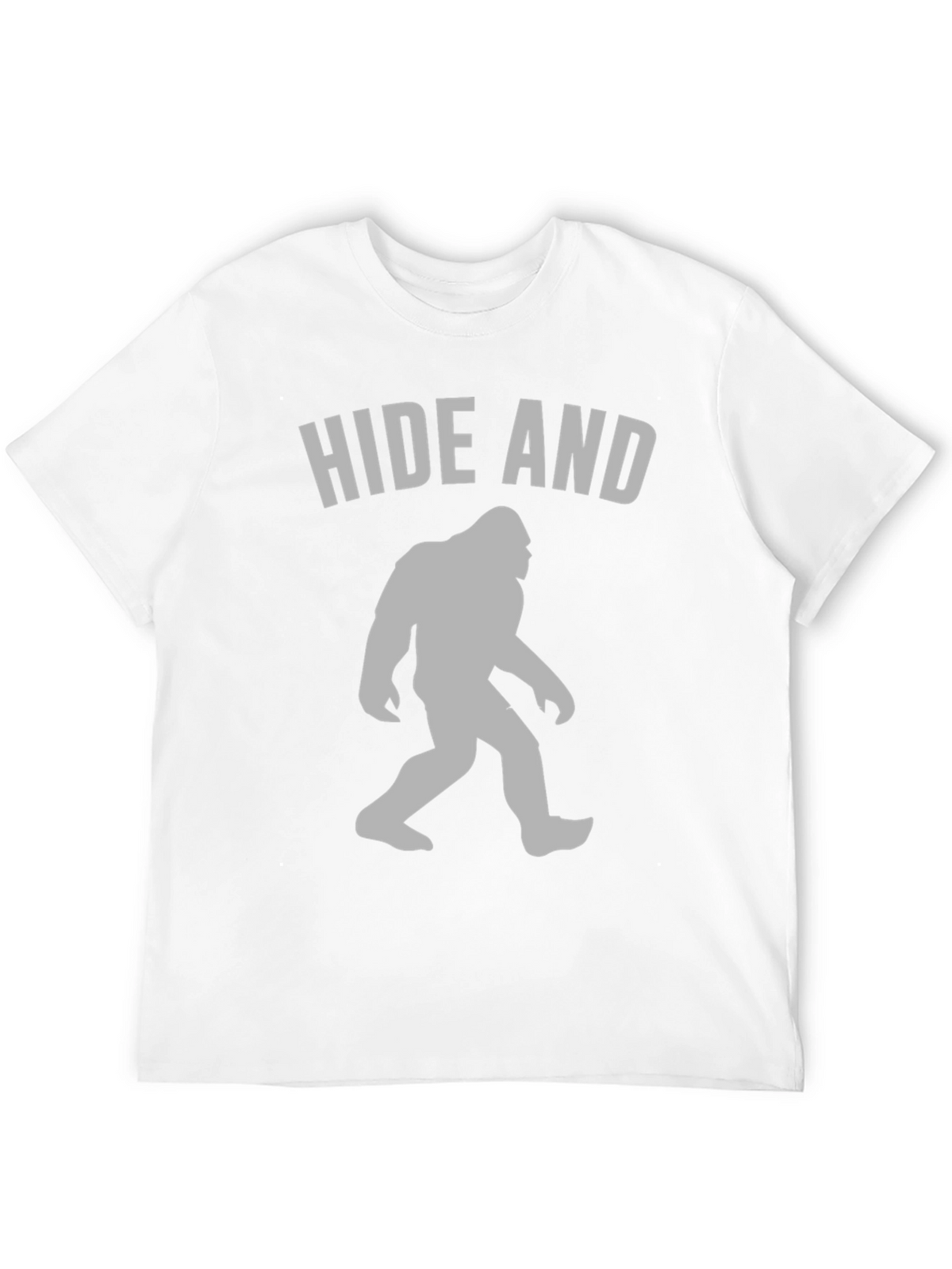 Hide and Seek Bigfoot T-Shirt Funny Sasquatch Tee