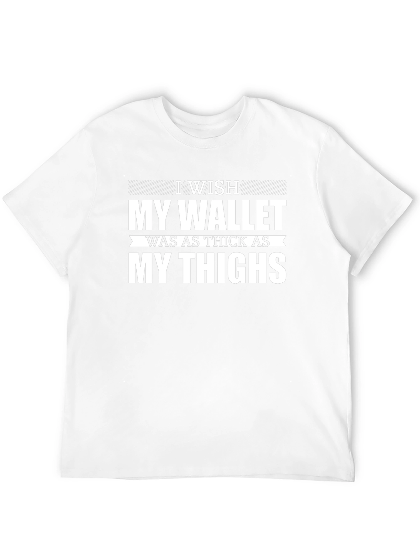 Funny Thick Thighs Graphic Tee - Unisex Black T-Shirt