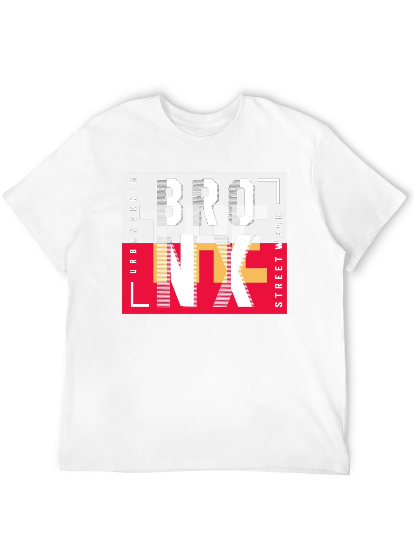 Bronx Graphic Print Crew Neck T-Shirt