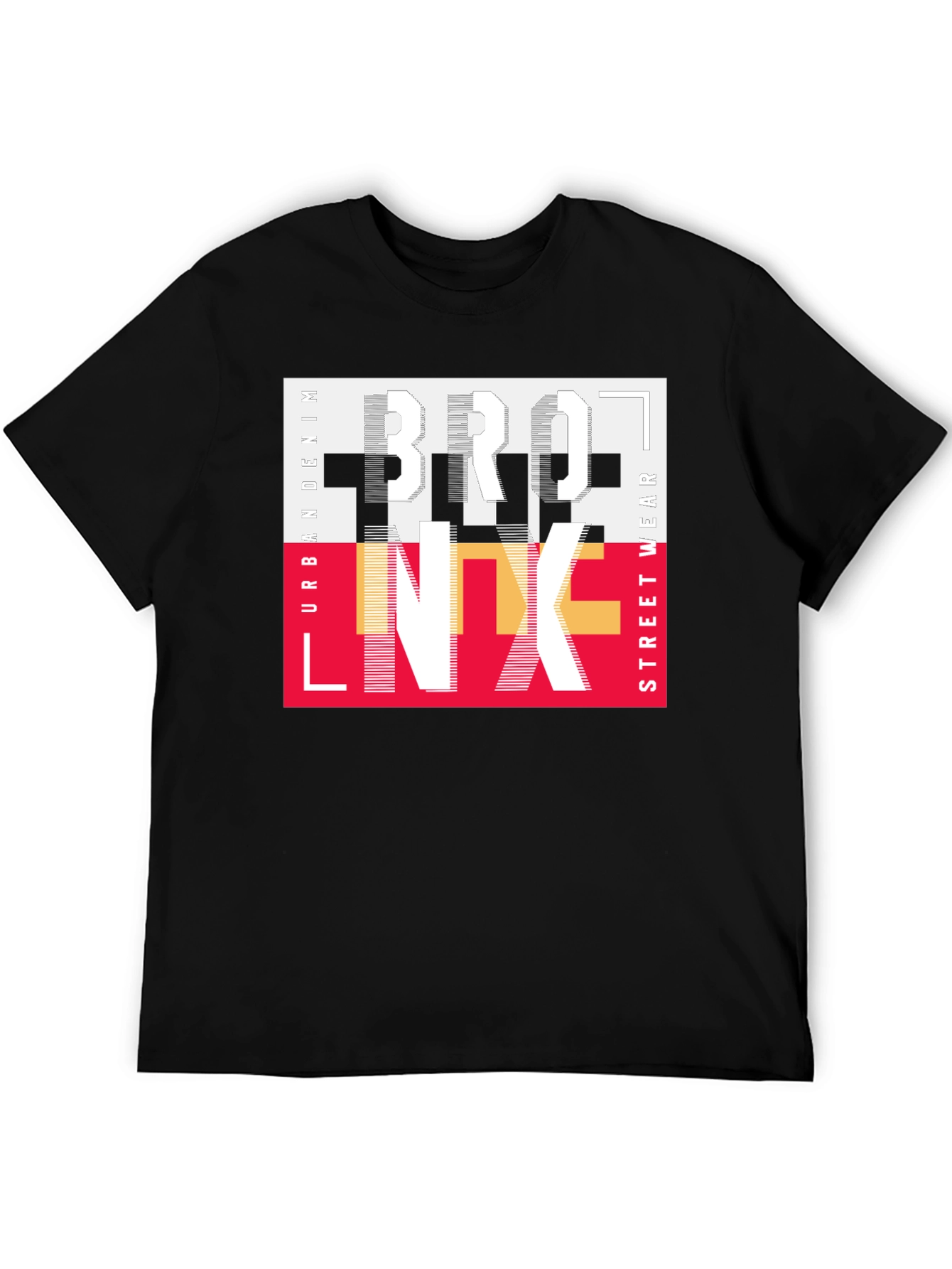 Bronx Graphic Print Crew Neck T-Shirt