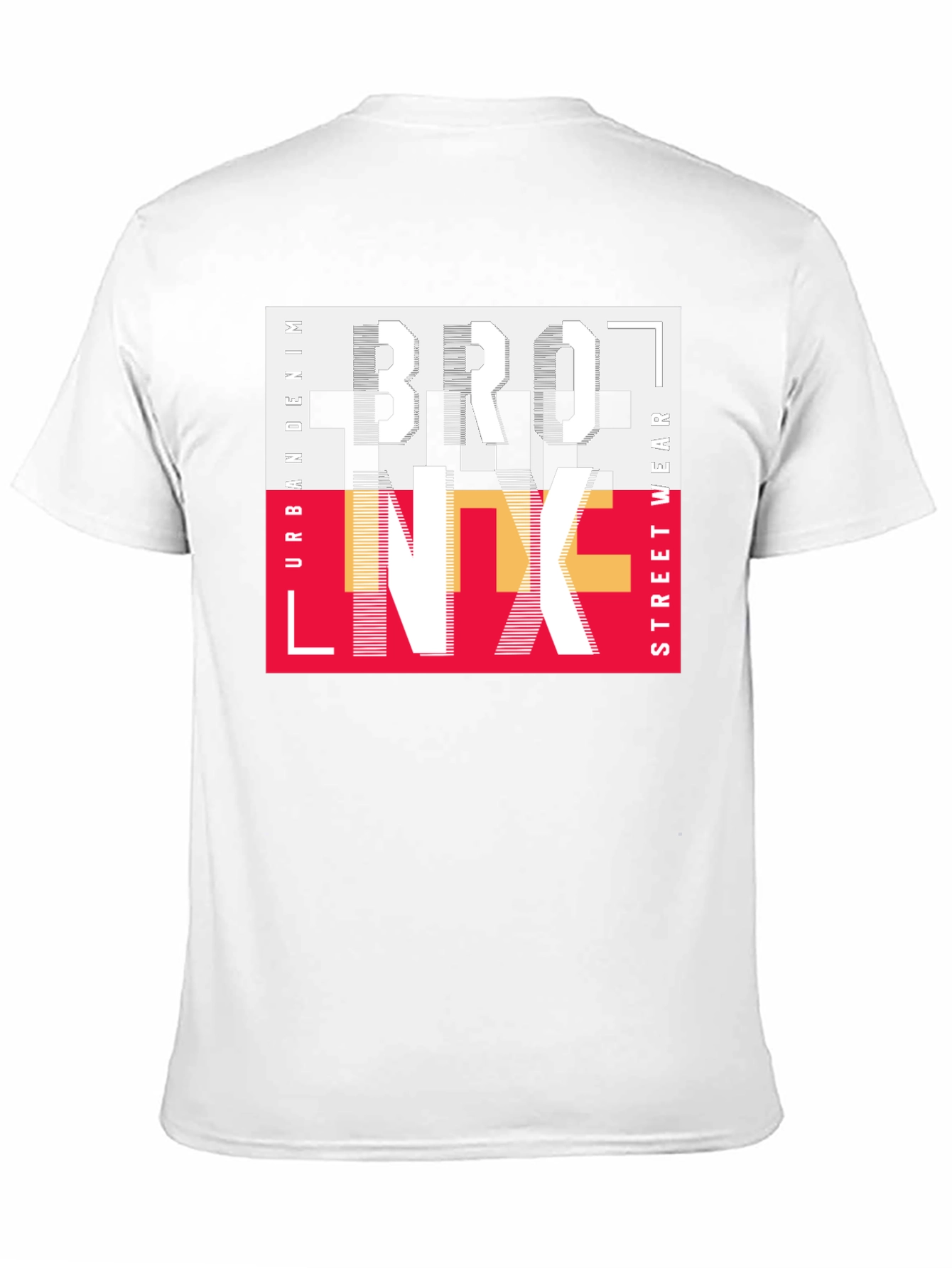 Bronx Graphic Print Crew Neck T-Shirt
