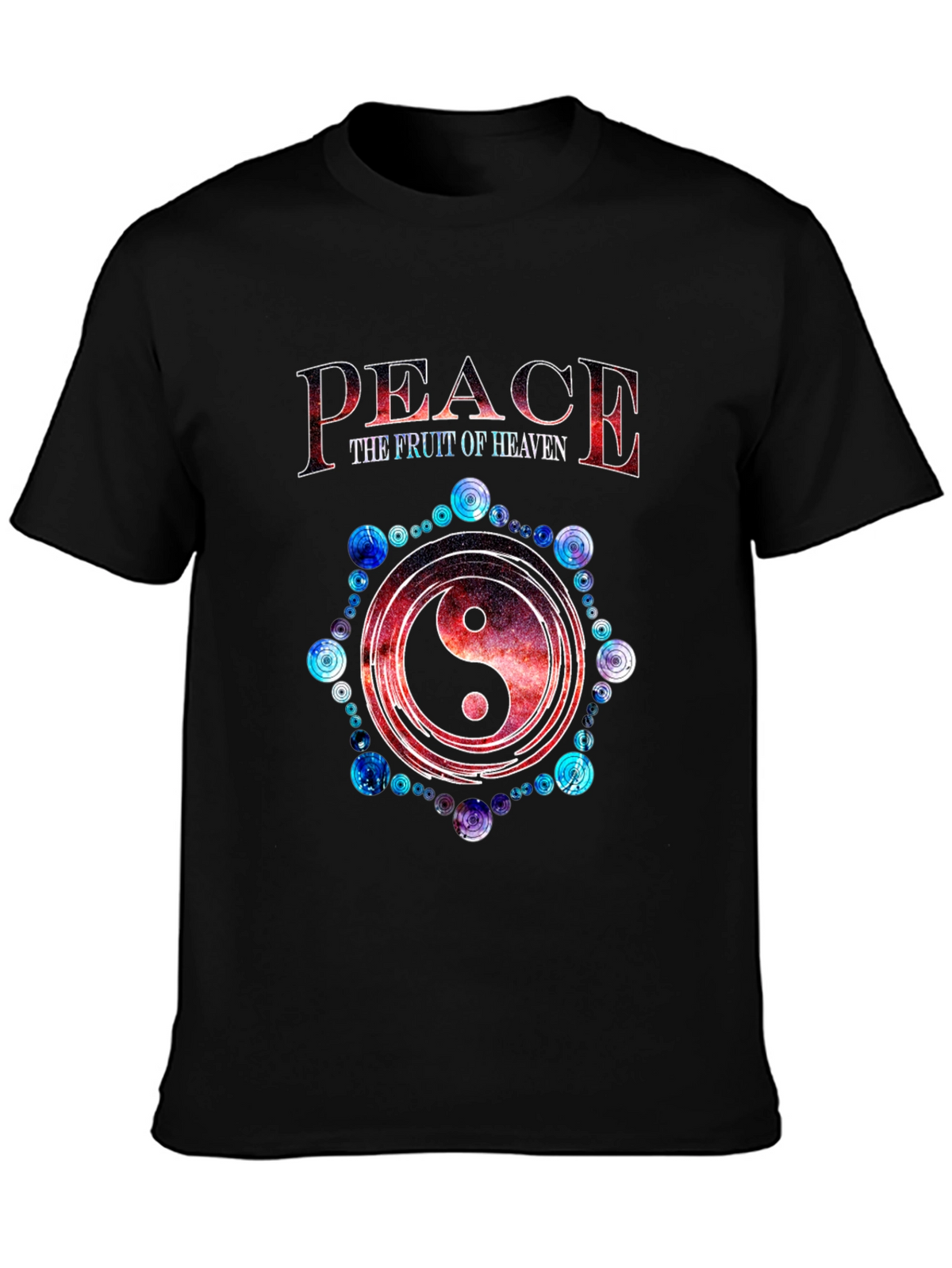 Peace the Fruit of Heaven Yin Yang T-Shirt