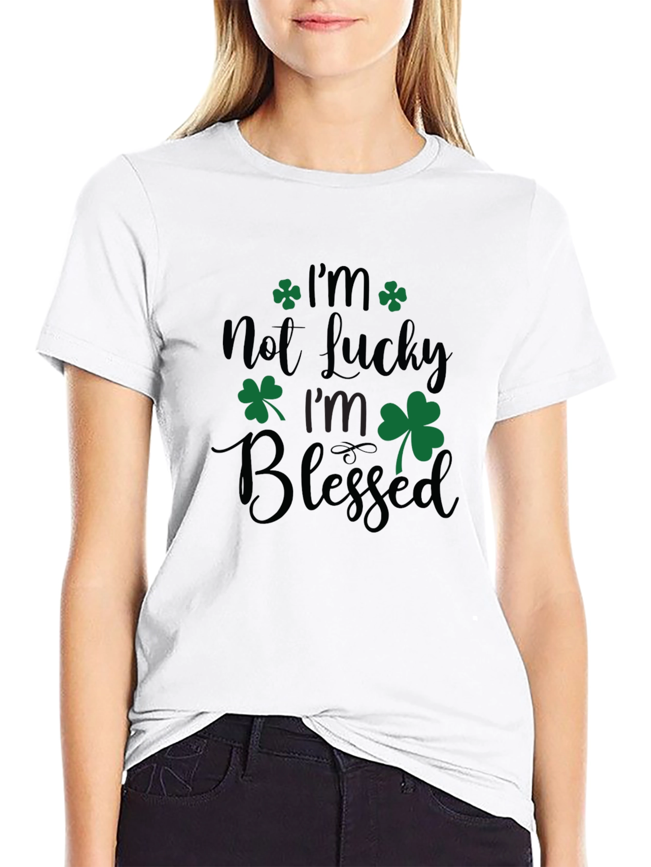St. Patricks Day Blessed Graphic Tee