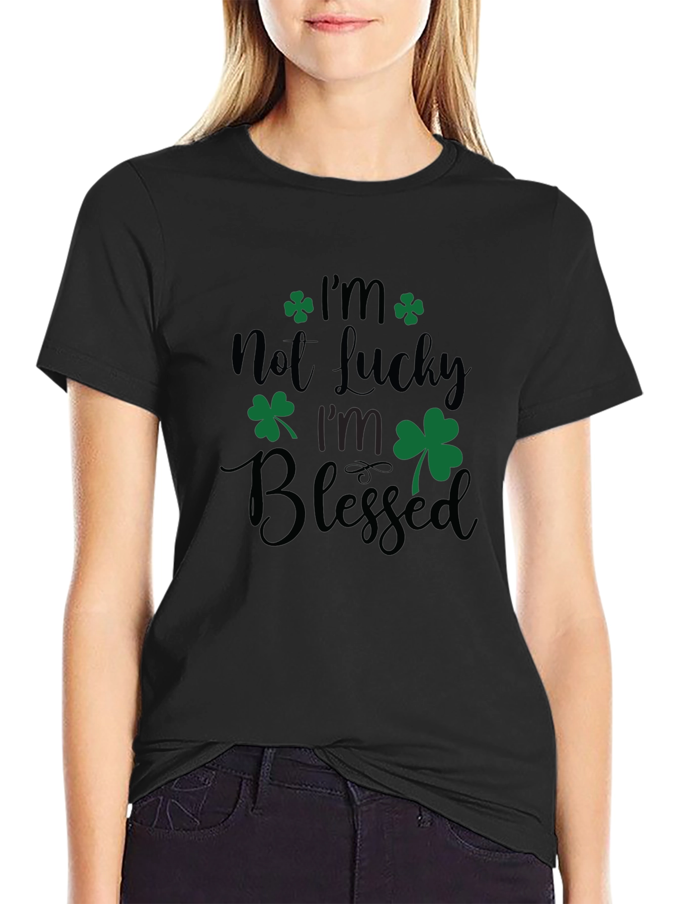 St. Patricks Day Blessed Graphic Tee
