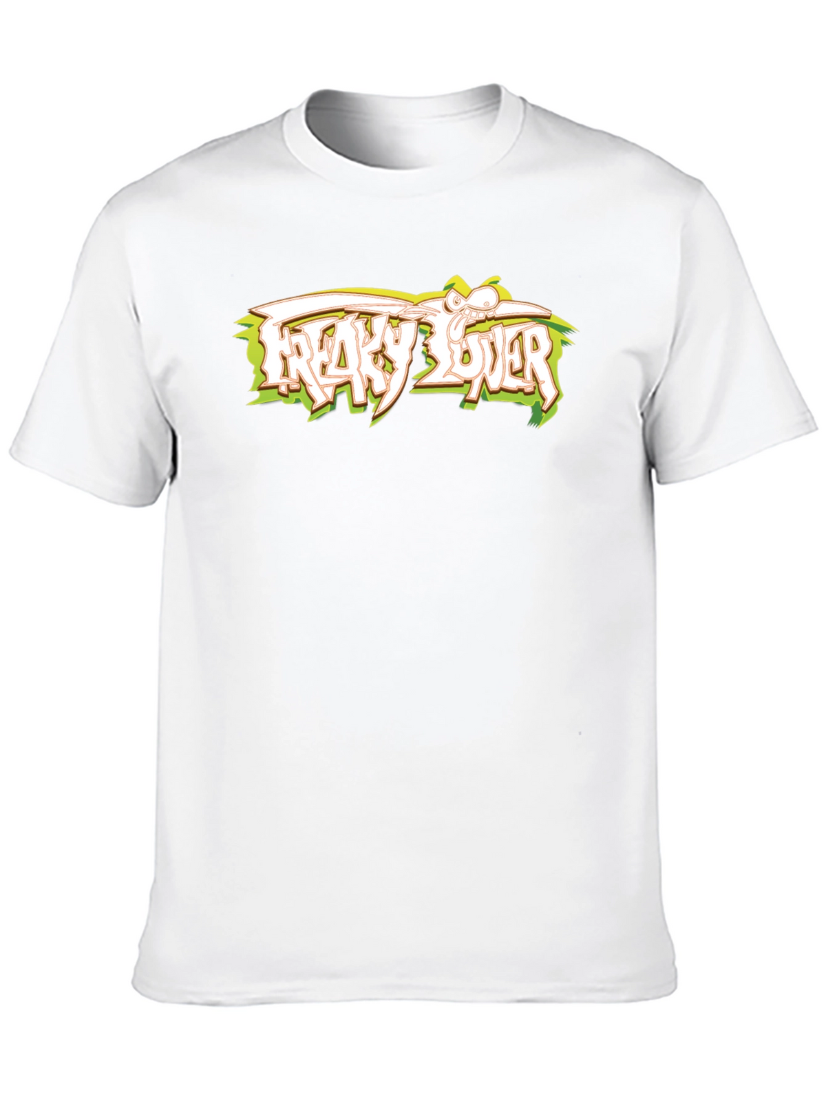 Freaky Lover Graphic Tee - Black Cotton T-Shirt