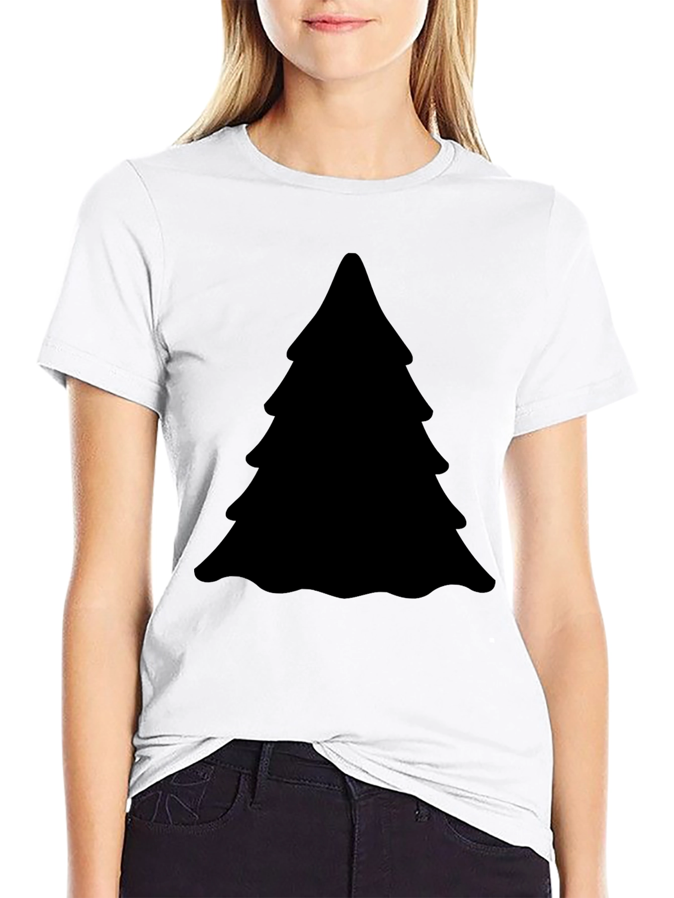 Christmas Tree Silhouette T-Shirt