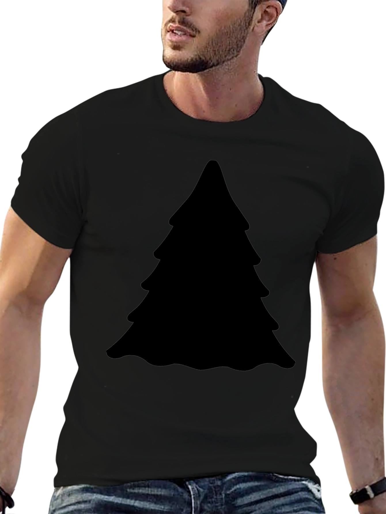 Christmas Tree Silhouette T-Shirt