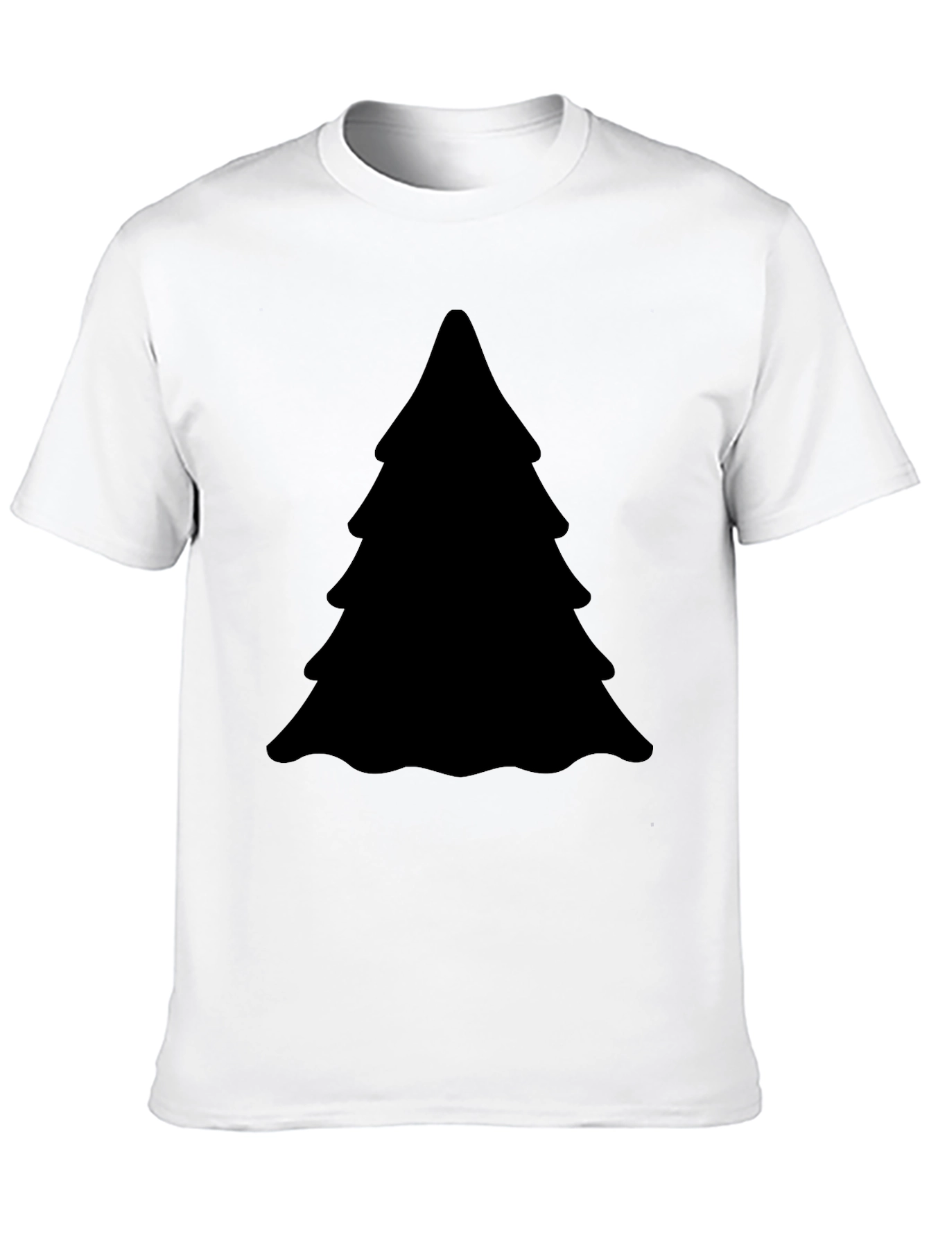 Christmas Tree Silhouette T-Shirt