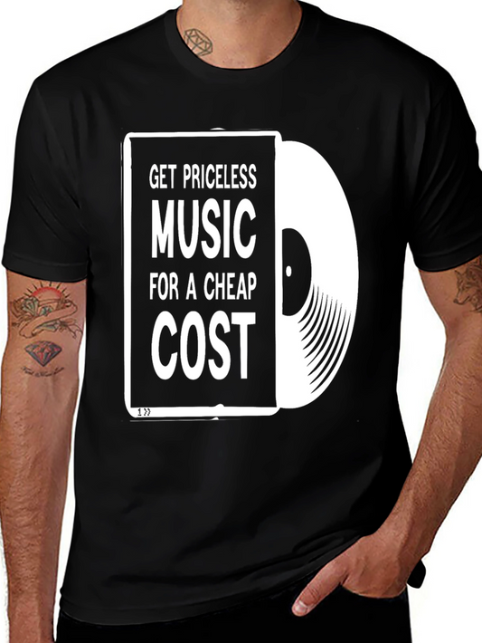 Priceless Music T-Shirt - Vinyl Record Graphic Tee
