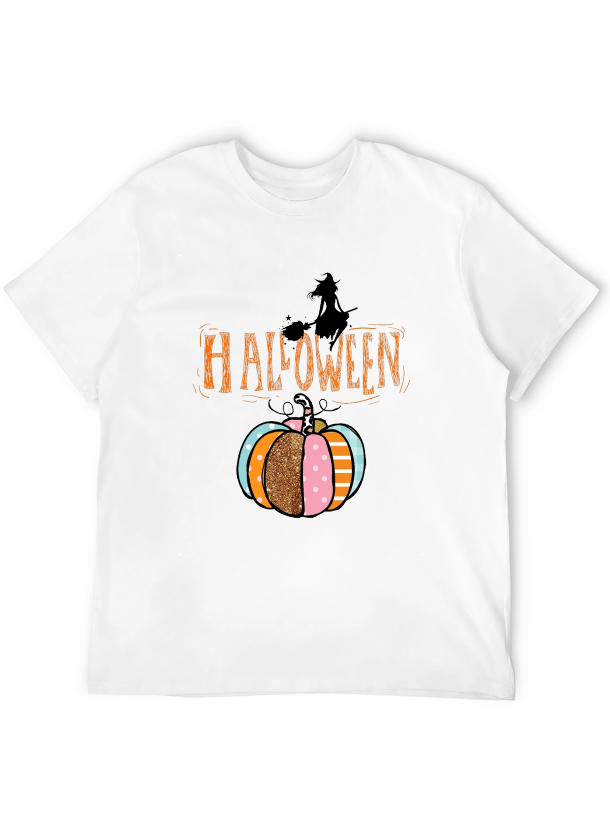 Halloween Pumpkin Witch T-Shirt