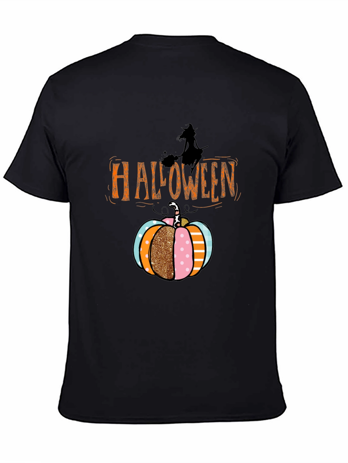 Halloween Pumpkin Witch T-Shirt