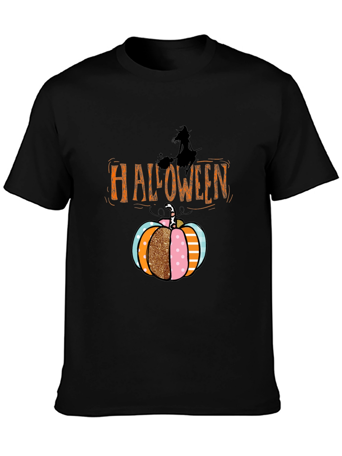 Halloween Pumpkin Witch T-Shirt