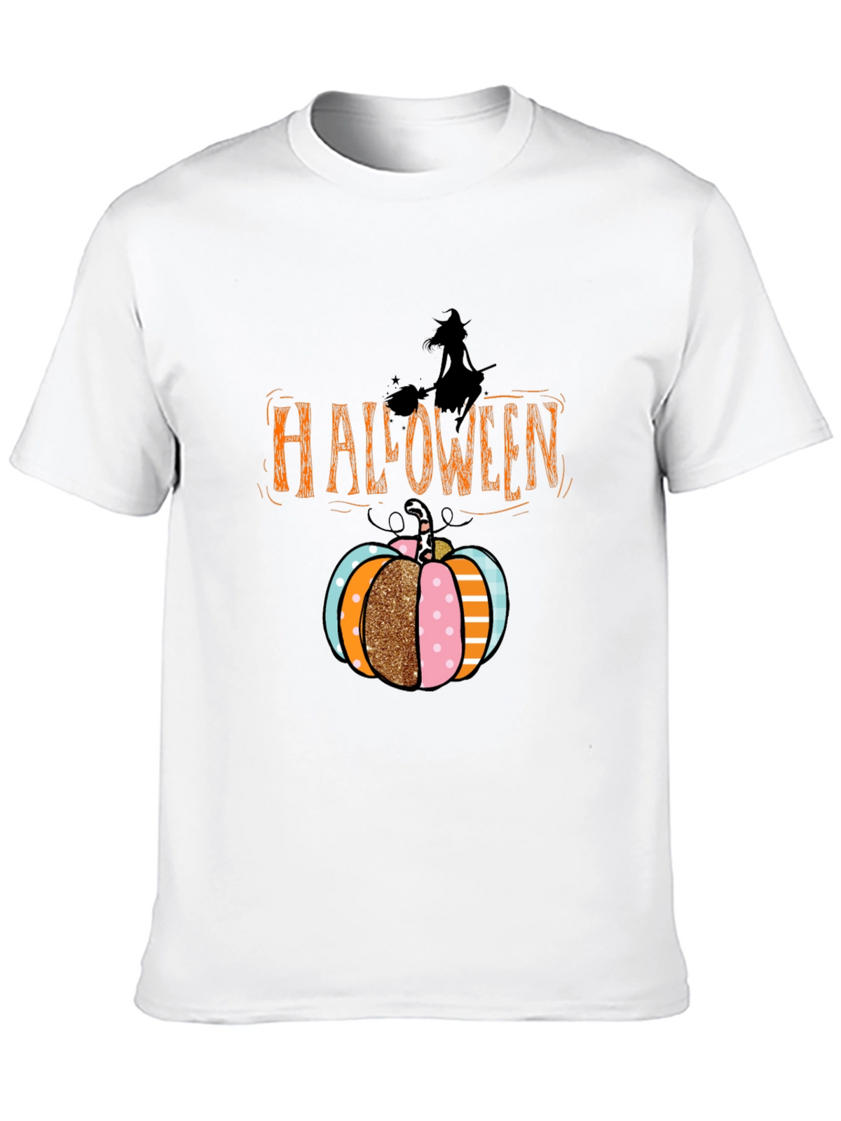 Halloween Pumpkin Witch T-Shirt