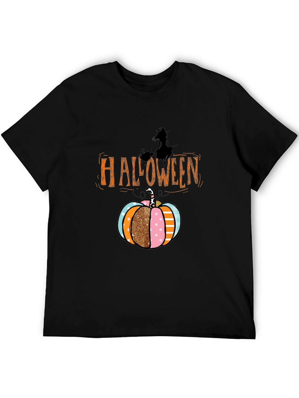 Halloween Pumpkin Witch T-Shirt
