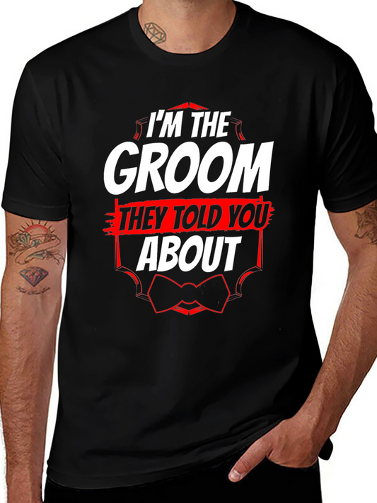 Groom T-Shirt - Funny Wedding Party Tee