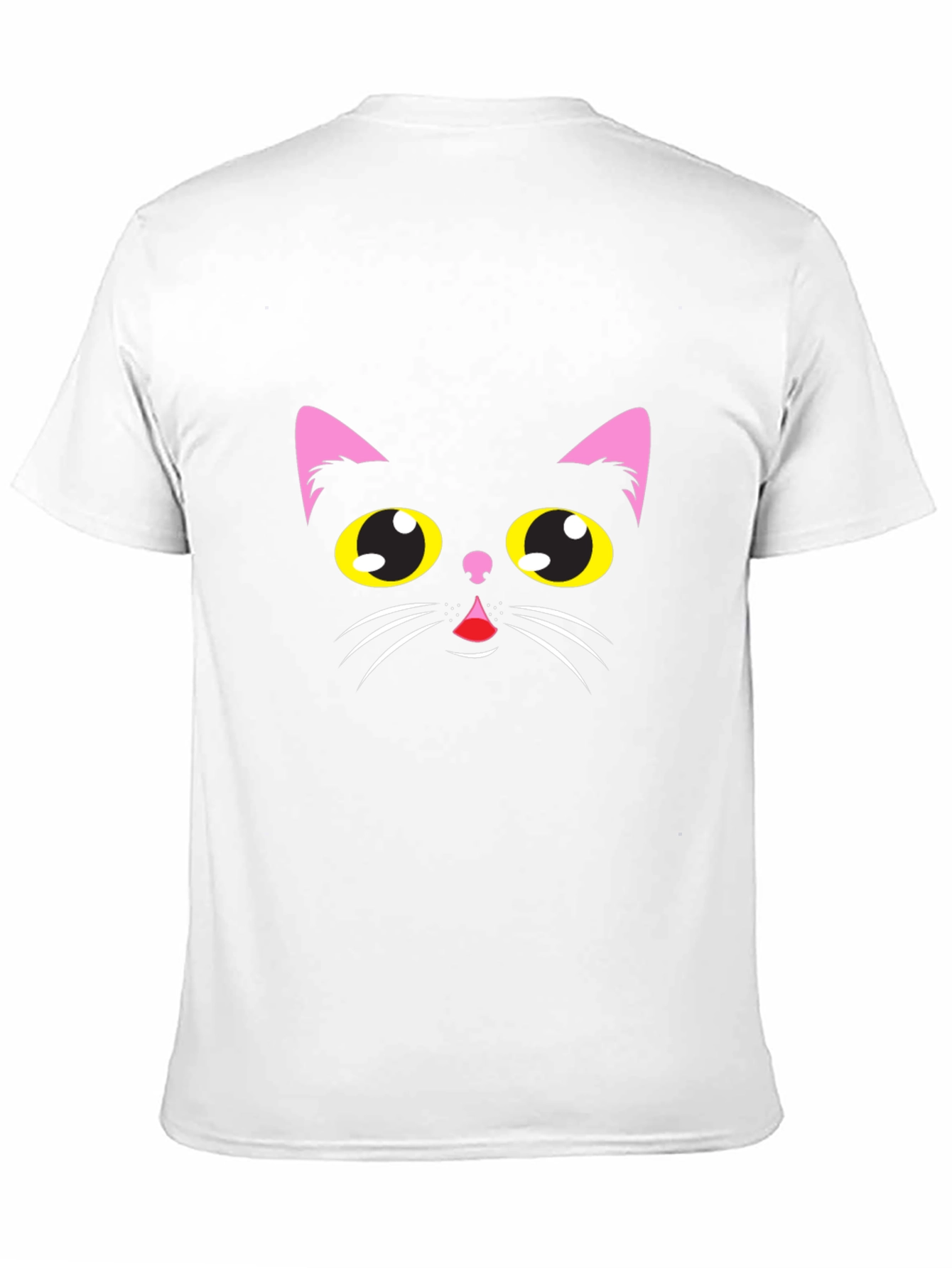 Funny Cat Face Graphic Tee