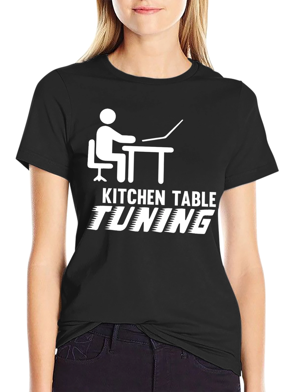 Kitchen Table Tuning Black T-Shirt