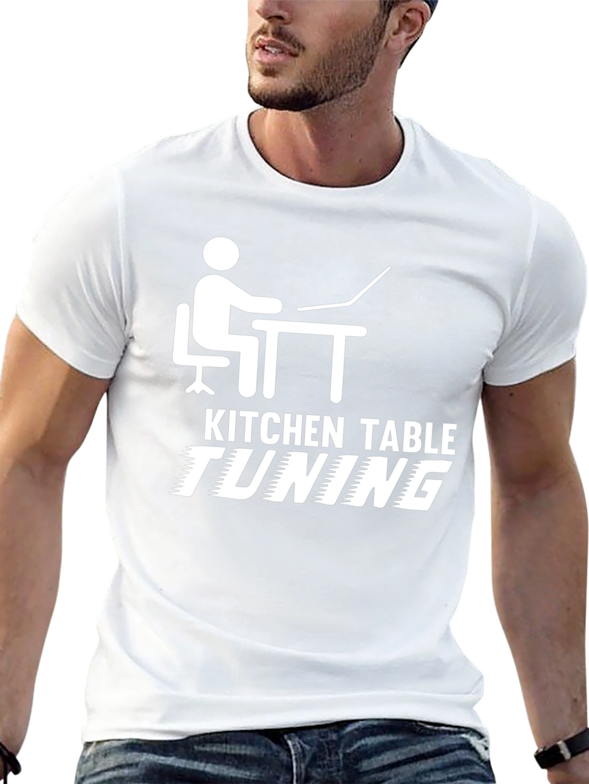 Kitchen Table Tuning Black T-Shirt