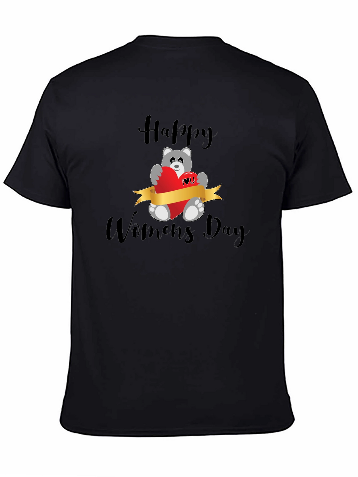 Happy Womens Day Teddy Bear T-Shirt