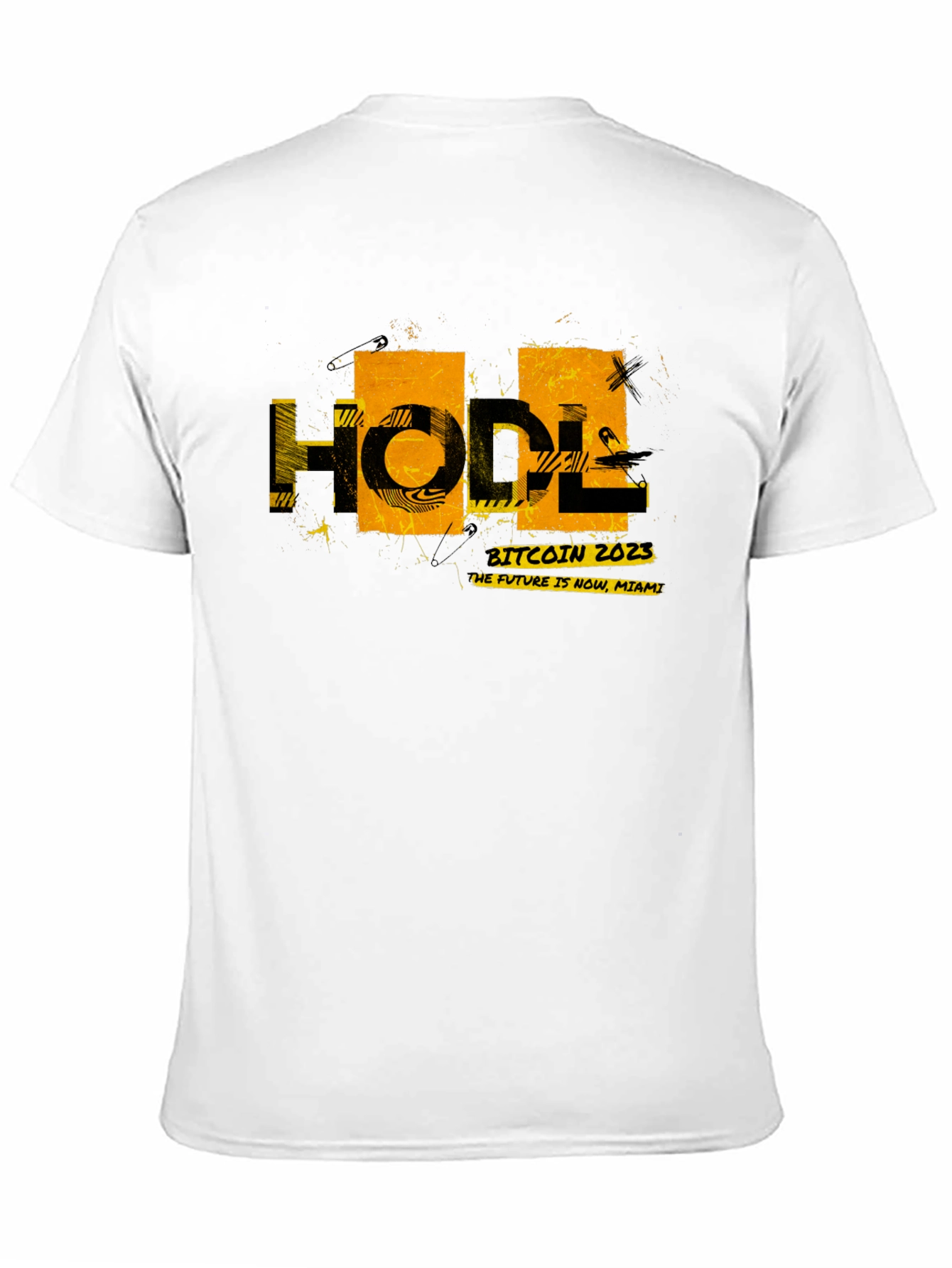 Bitcoin 2023 HODL Graphic Black T-Shirt