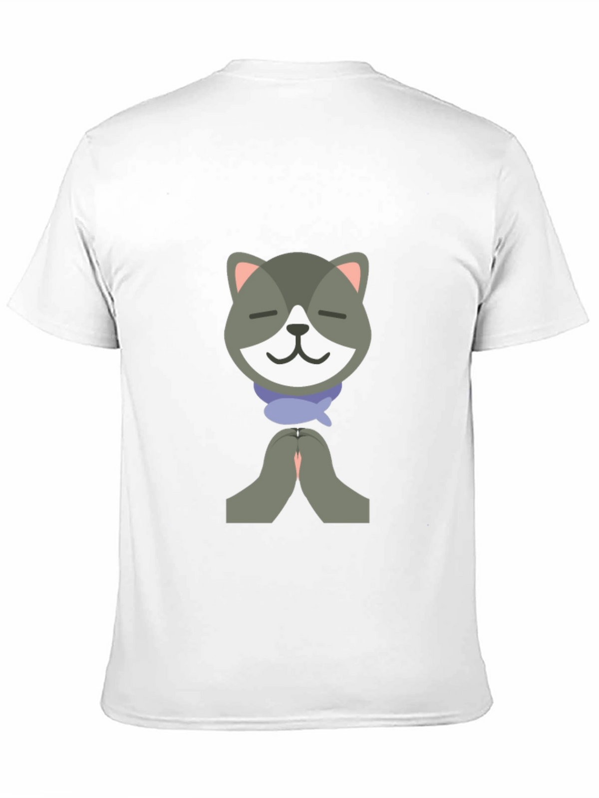 Namaste Cat Graphic T-Shirt
