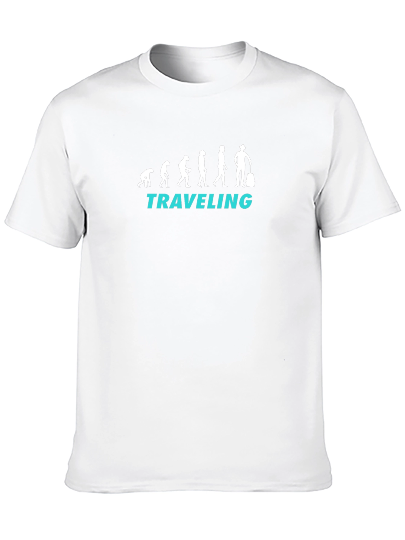 Evolution of Traveler Graphic T-Shirt