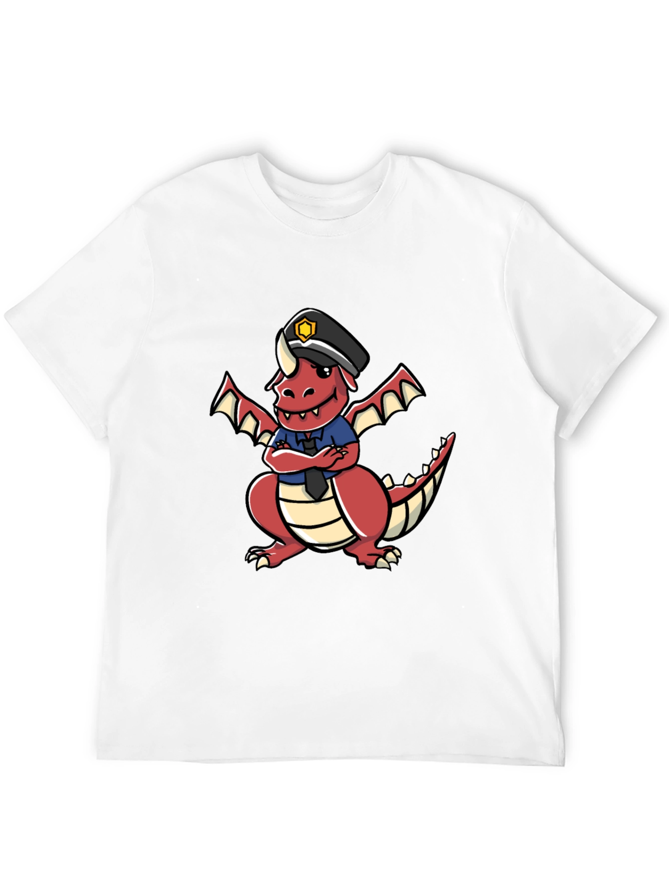Dragon Police Officer T-Shirt