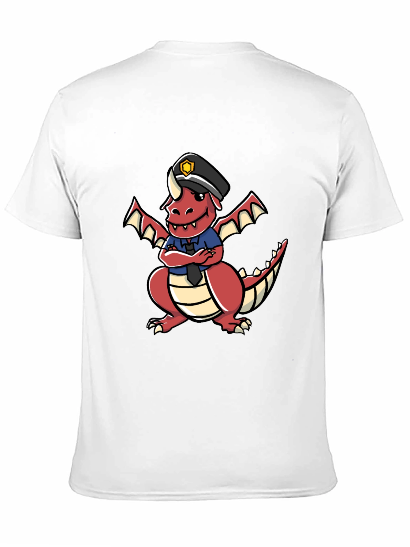 Dragon Police Officer T-Shirt