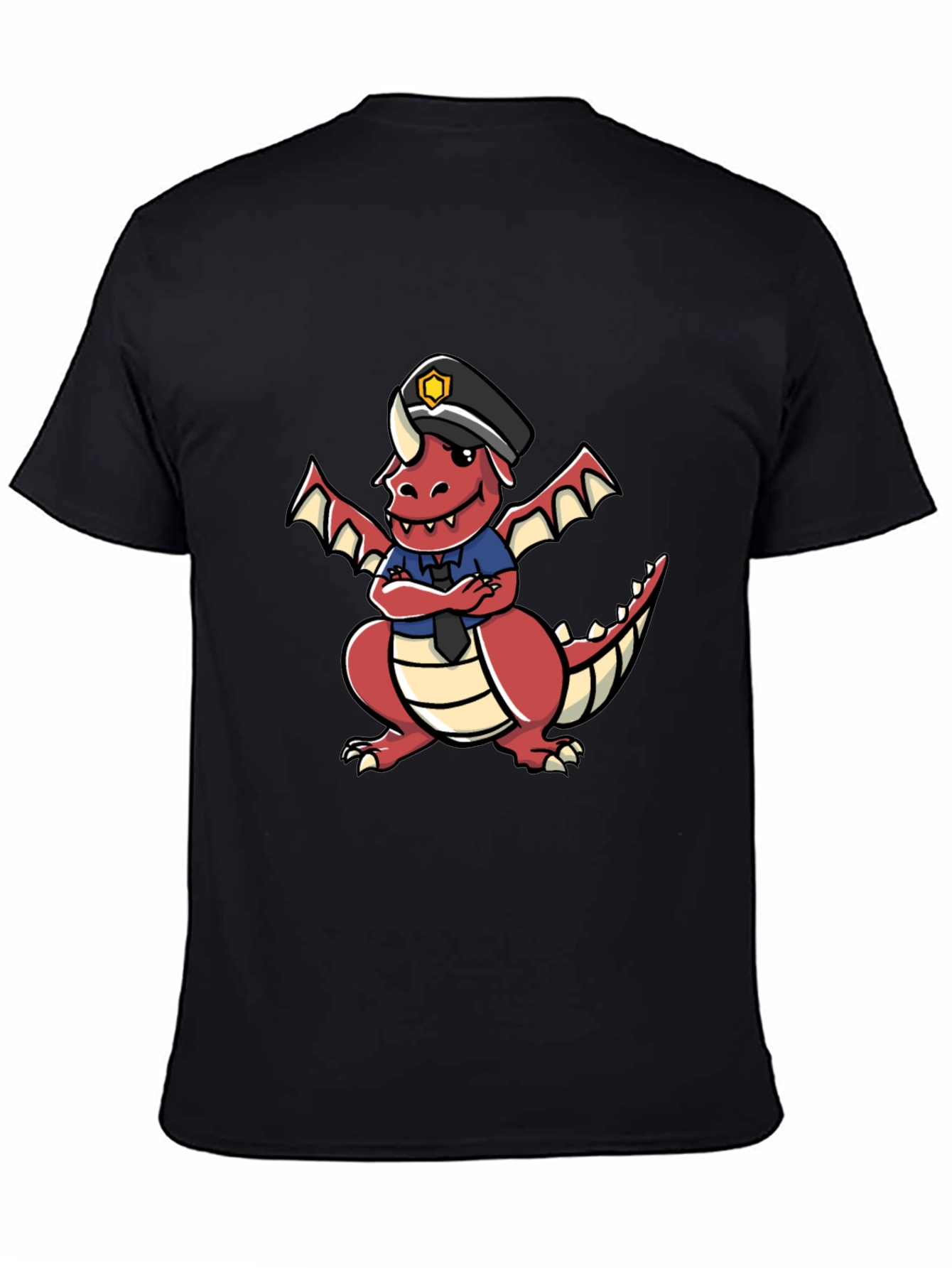 Dragon Police Officer T-Shirt