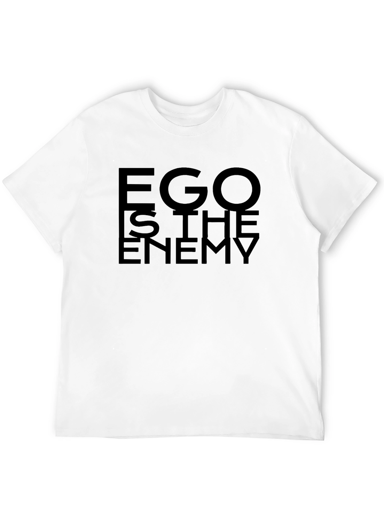 Ego is the Enemy Black T-Shirt