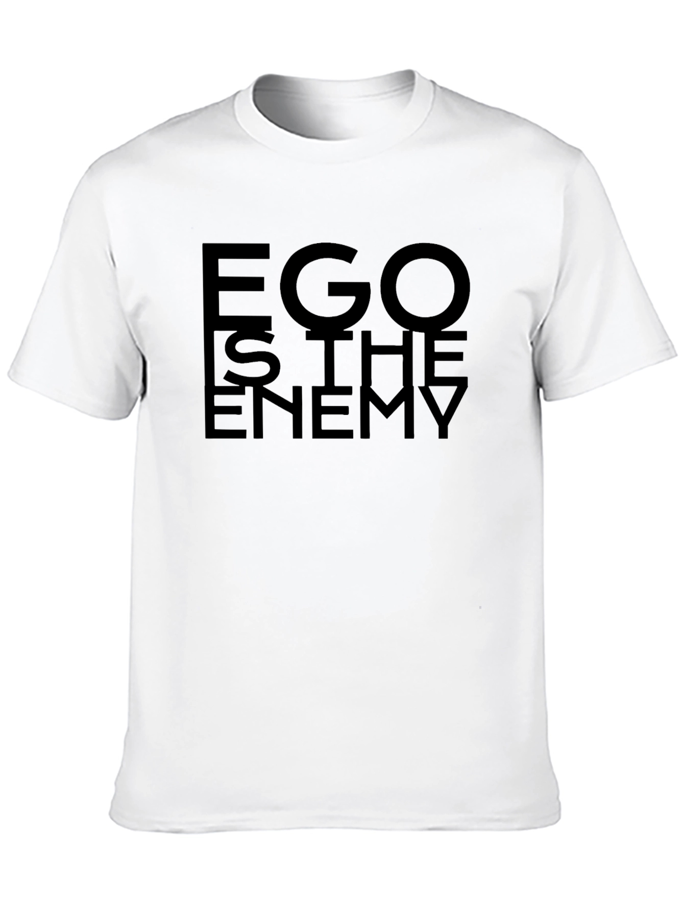 Ego is the Enemy Black T-Shirt