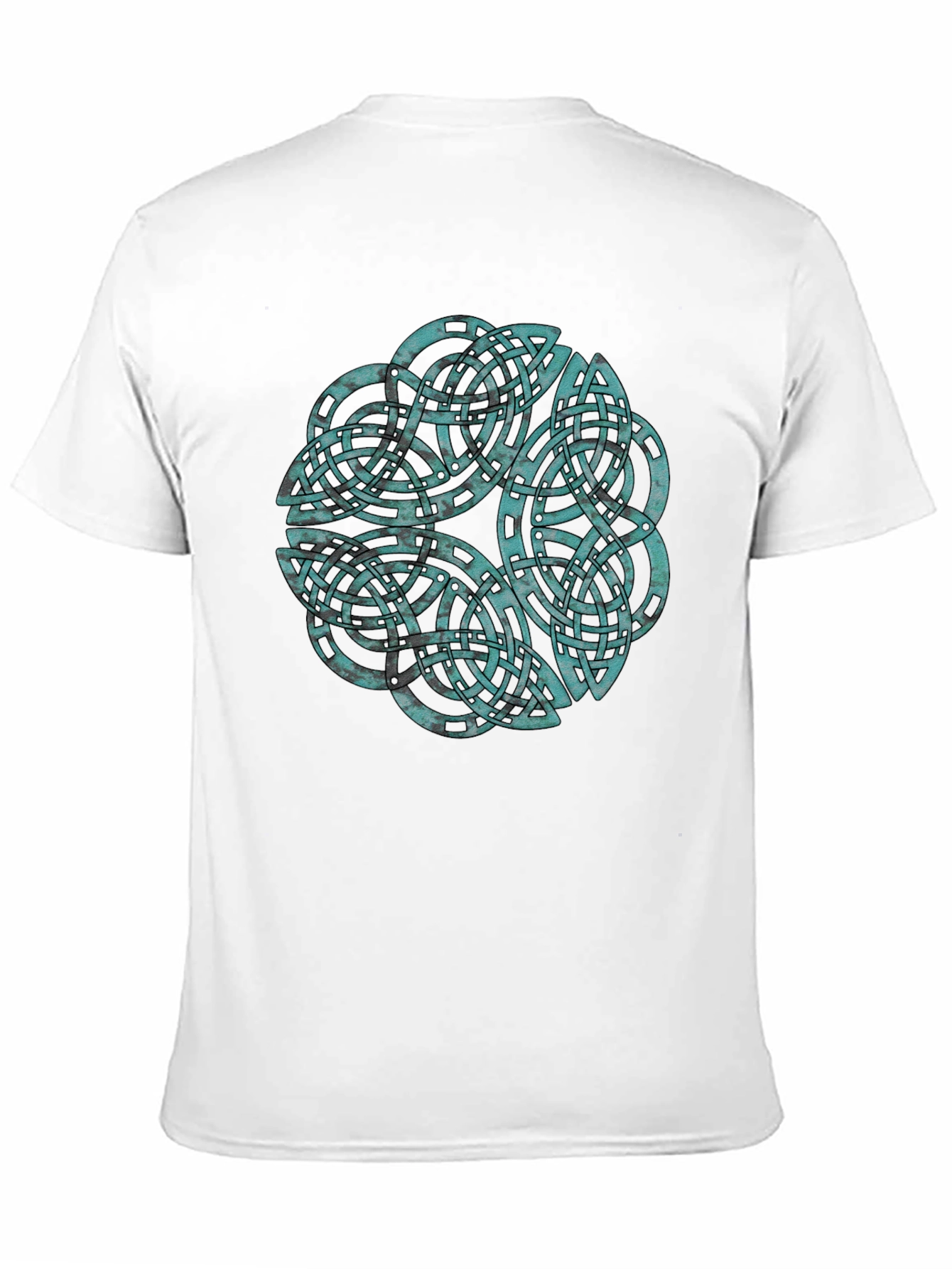 Celtic Knot Graphic Tee - Black