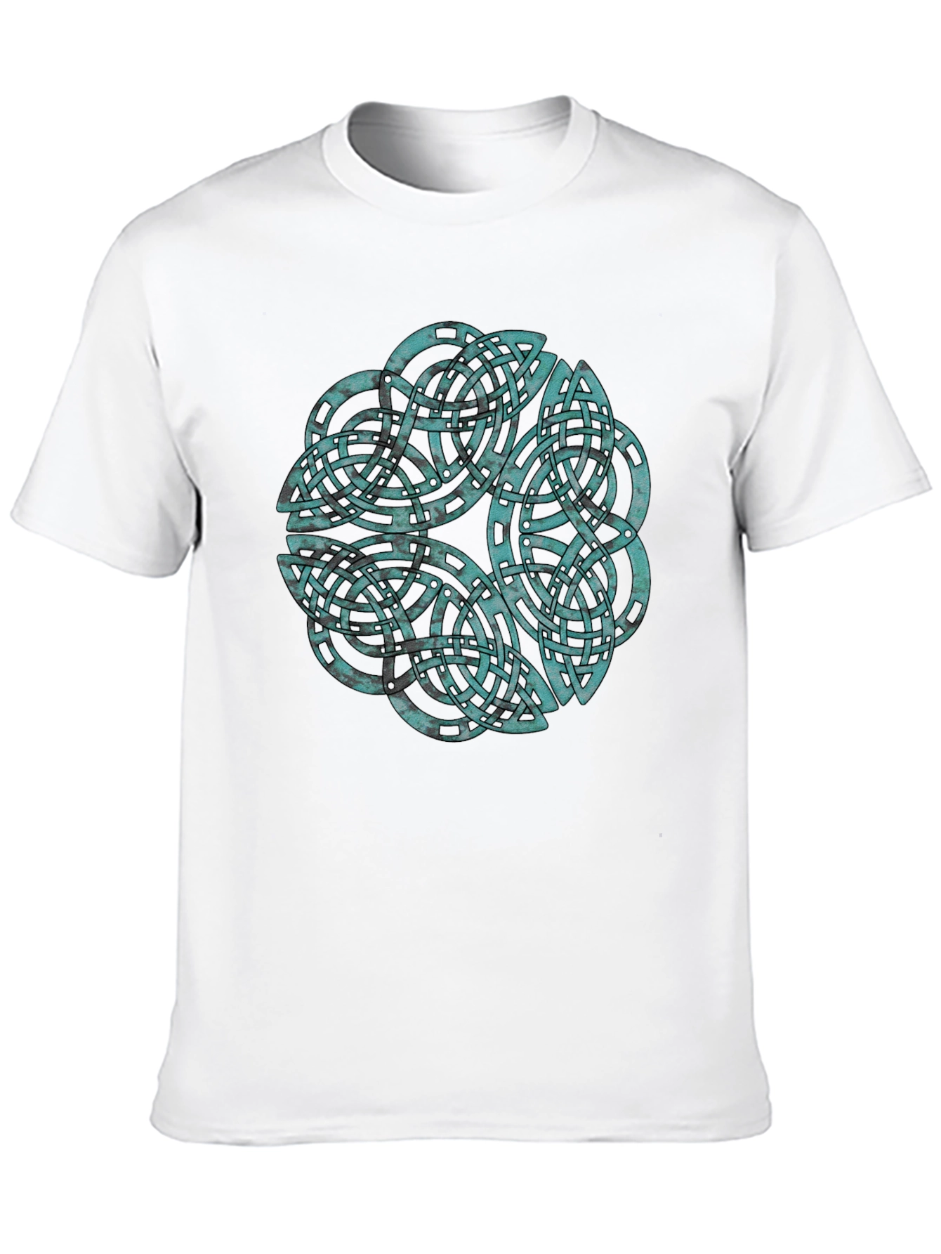 Celtic Knot Graphic Tee - Black