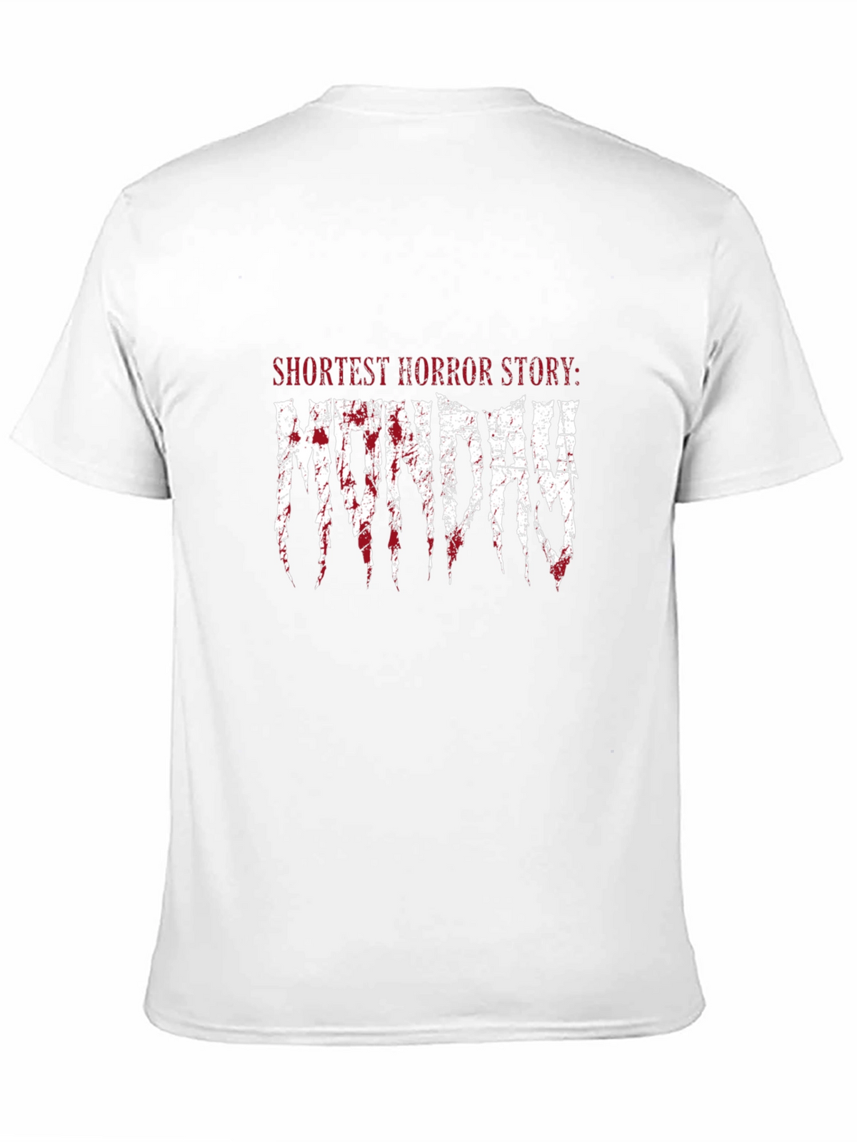 Monday Horror Story Graphic T-Shirt