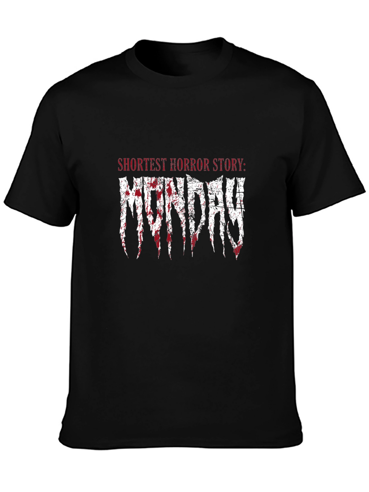 Monday Horror Story Graphic T-Shirt